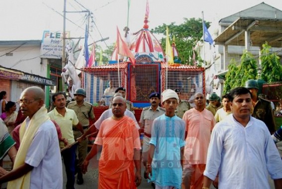 Traditional Rath-Yatra ends for the year 2016 Traditional Rath-Yatra ends for the year 2016